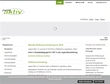 Tablet Screenshot of jugendaktiv-biberach.eu